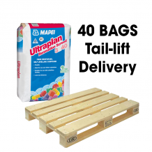 Mapei Ultraplan Renovation Screed 3240 Fibre Reinforced Self Levelling Compound 25kg Full Pallet (40 Bags Tail Lift)